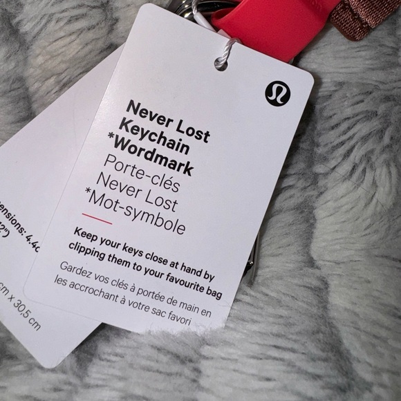 Lululemon | never lost keychain - Picture 3 of 4